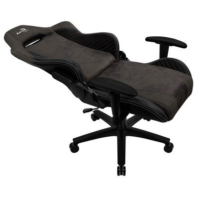 Silla Gaming Aerocool Barão de Aço Black Aerosuede