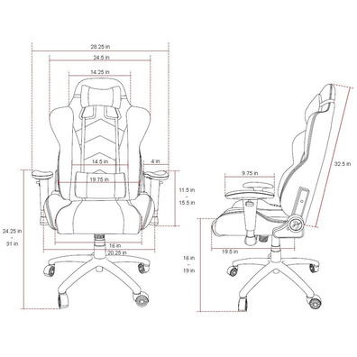 Silla Gaming Arozzi Inizio Azul