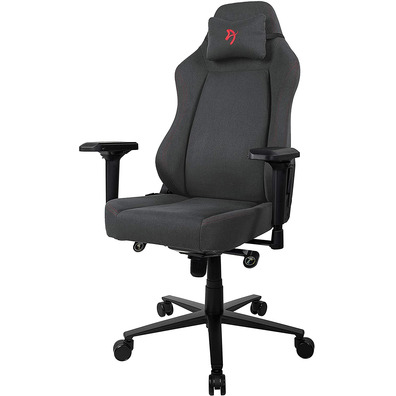 Silla Gaming Arozzi Primo Tecido Black-Red Logo