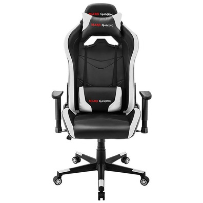 Silla Gaming Mars Gaming MGC3 Preto / Branco