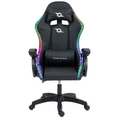 Cadeira PowerGaming Black LED RGB - Perfecta para Jogos