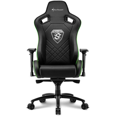 Silla Gaming Sharkoon Skiller SGS4 Negro / Verde