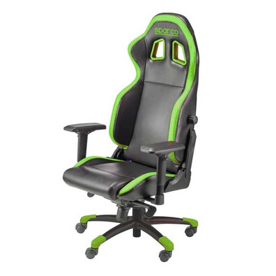 Cadeira Sparco Gaming Grip - Preto / Verde