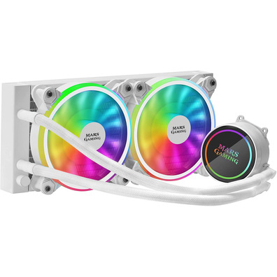 Sistema de Refrigeración Espacial Mars Gaming ML240 Blanco Intel/AMD