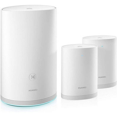 Sistema Mesh Wifi Huawei Q2 Pack Pro 530371534 (Base + 2 libras)