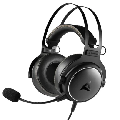 Auriculares Sharkoon SKILLER SGH50 Negro - Qualidade de Som Superior