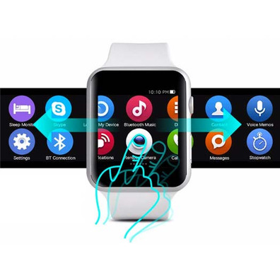 Smartwatch Bluetooth MTK2502C Branco