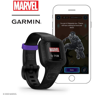 Smartband Garmin Vívofit jr. 3 Pantera Negra