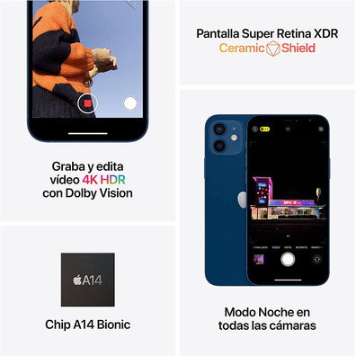 Smartphone Apple iPhone 12 64 GB Roxo 5G MJNM3QL / A