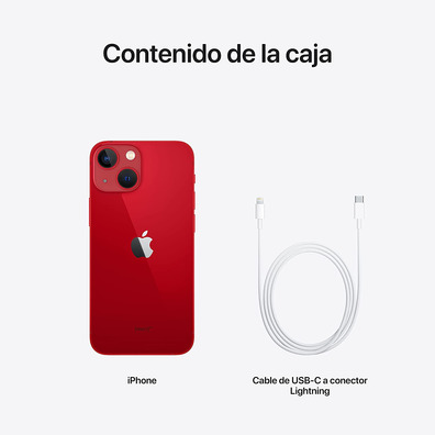 Smartphone Apple iPhone 13 Mini 512GB 5,4 " 5G Rojo