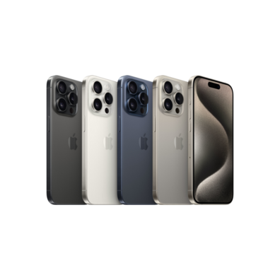 Smartphone Apple iPhone 15 Pro 128Gb/ 6,1 " / 5G / Titanio Blanco