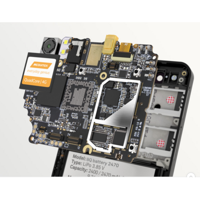 BQ AQUARIS A4.5 4G 16GB Preto