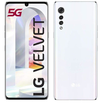 Smartphone LG Velvet 6GB/128GB 6,8 " 5G Blanco