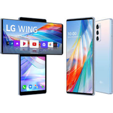 Smartphone LG Wing 8GB/128GB 6,8 "+ 3,9" 5G Azul