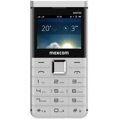 Smartphone Maxcom Comfort MM760 pará personas Mayores Blanco