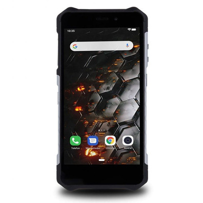 Smartphone Movil Hammer Iron 3 Preto Laranja 1GB/16GB Rugerizado