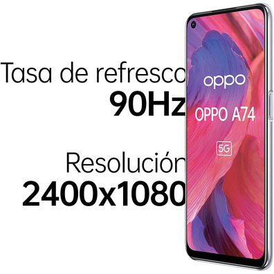 Smartphone Oppo A74 5G 6GB/128GB 6,5 '' Preto