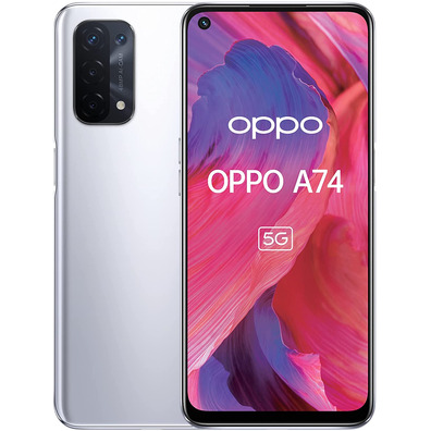 Smartphone Oppo A74 5G 6GB/128GB 6,5 '' Silver