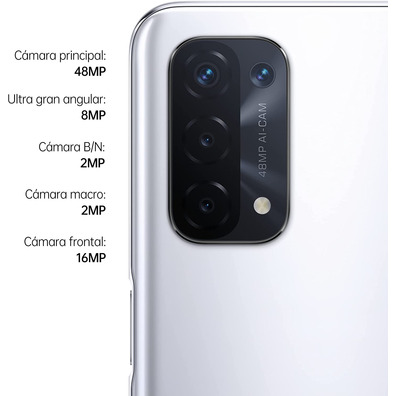 Smartphone Oppo A74 5G 6GB/128GB 6,5 '' Silver