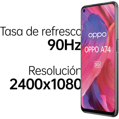 Smartphone Oppo A74 5G 6GB/128GB 6,5 '' Silver