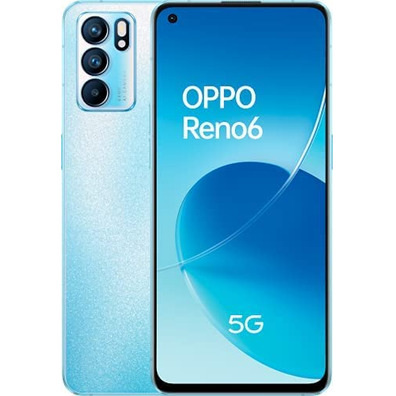 Smartphone Oppo Reno 6 5G 8GB/128GB 6,43 '' Artic Blue