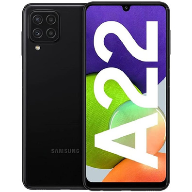 Smartphone Samsung Galaxy A22 4GB/128GB 6,4 " Negro