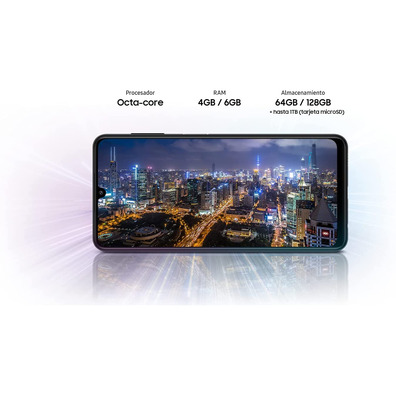 Smartphone Samsung Galaxy A22 4GB/128GB 6,4 " Negro