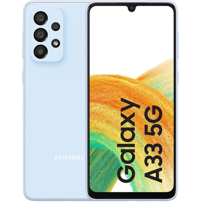 Smartphone Samsung Galaxy A33 6GB/128GB 5G Azul