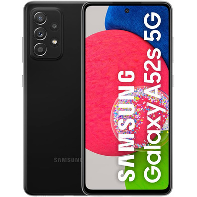 Smartphone Samsung Galaxy A52S 6,5 '' 6GB/128GB 5G DS Black