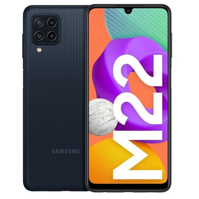 Smartphone Samsung Galaxy M22 4GB/128GB 6,4 " Negro