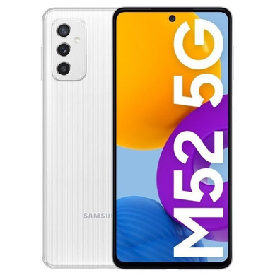 Smartphone Samsung Galaxy M52 6GB/128GB 6,7 " 5G Blanco