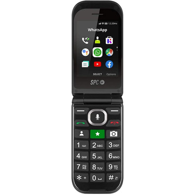 Smartphone SPC Jasper Whatsapp pará personas mayores Black