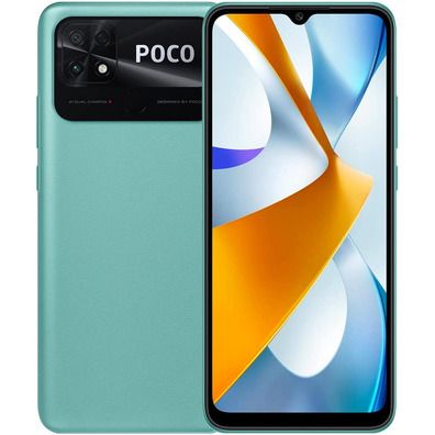 Smartphone Xiaomi Poco C40 3GB/32GB 6,7 '' Verde Coral
