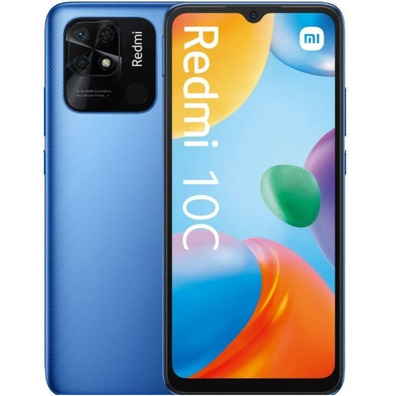 Smartphone Xiaomi Redmi 10C 4GB/128GB 6,71 '' Azul Océano