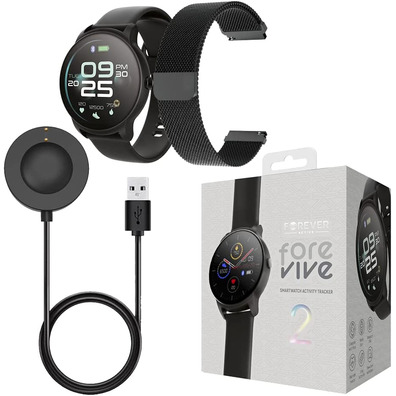 Smartwatch Forever ForeVive 2 SB-330 Negro