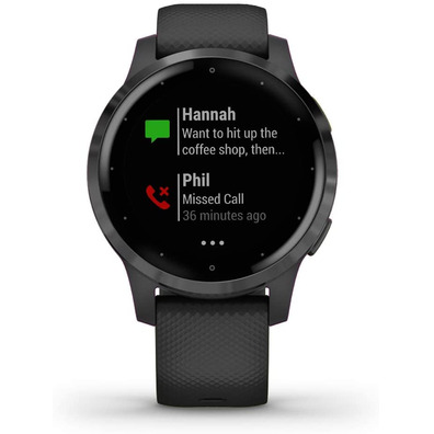 Smartwatch Garmin Sport Vivoativo 4S Negro / Gris