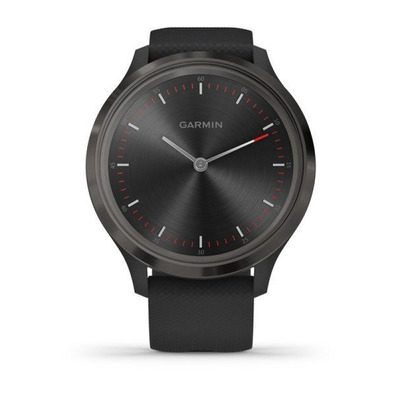 Smartwatch Garmin VivoMove 3 Pizza com alça preta 44 mm