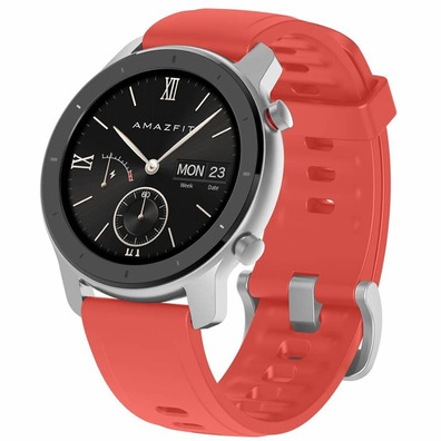 Smartwatch Huami Amazfit GTR 42mm Coral Rede BT5/Pulsómegro/GPS