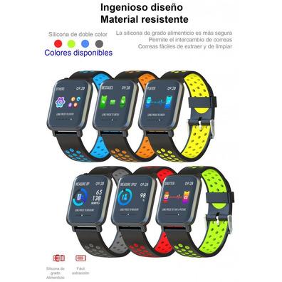 Smartwatch Leotec MultiSport Helse Azul