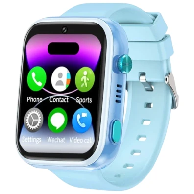 Smartwatch para Crianças T45 Pro Azul - Relógio inteligente