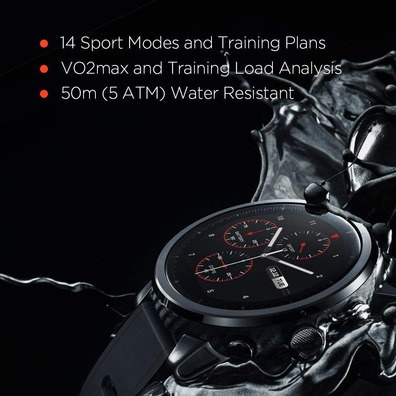 Smartwatch Xiaomi Amazfit Stratos 2 Preto
