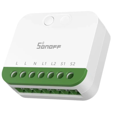 Sonoff MINI-2GS Matter Interruptor Mini de Dois Canais