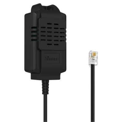 Sensor de temperatura e umidade Sonoff THS01 Preto