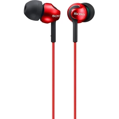 Sony MDR-EX110AP Auriculares com Cabo Vermelho