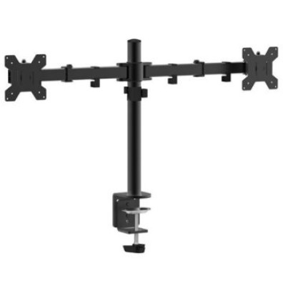 SOPORTE DE MESA PARA 2 PANTALLAS 10-27" BRAZOS COM 2 CODOS APPROX APPSMD02