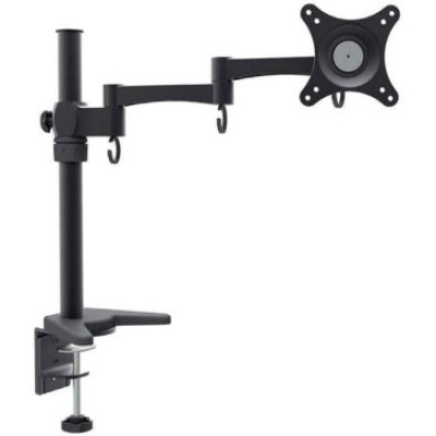 SOPORTE DE MESA PARA PANTALLA 10" - 27" COM BRAZO DE 2 CODOS E SOPORTE ORIENTABLE - APPROX APPSMS01