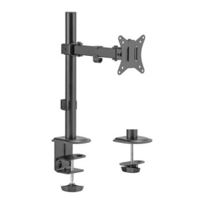 SOPORTE DE MESA EQUIP 650156 - Suporte para Tela 17"-32" com Brazo Inclinable e Giratório 360°