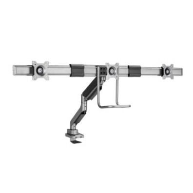 Suporte de Mesa Equip 650162 para 3 Ecrãs de 17"-32" | Max. 6Kg por Ecrã | Max.VESA 100x100