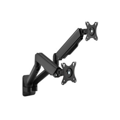 SOPORTE DE PARED PARA 2 PANTALLAS 17"-32" EQUIP ORIENTABLE COM BRAZO