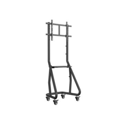 SOPORTE DE SUELO COM RUEDAS EQUIP PARA PANTALLA DE 37" - 80" HEAVY-DUTY FIJO MAX. VESA 600x400 HASTA